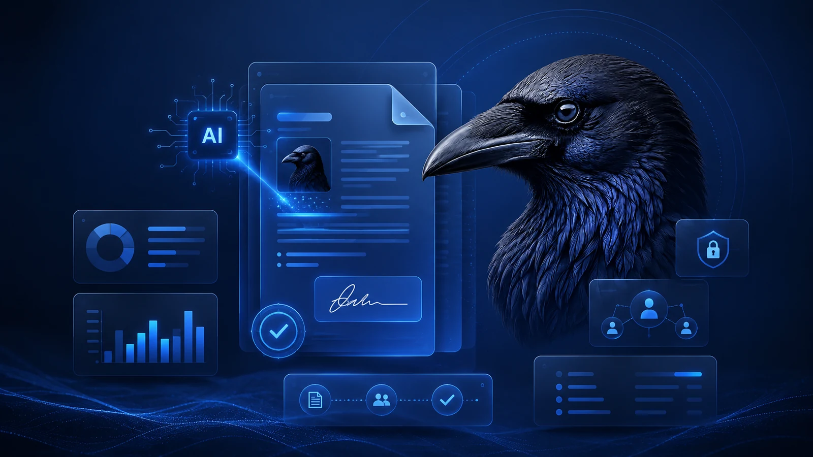 RavenDocs document workspace preview